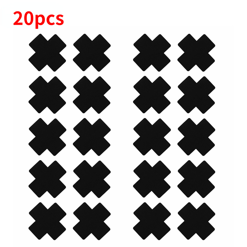 Nipple Cover Pasties - الأسهم الأمريكية 20 قطعة النساء السود