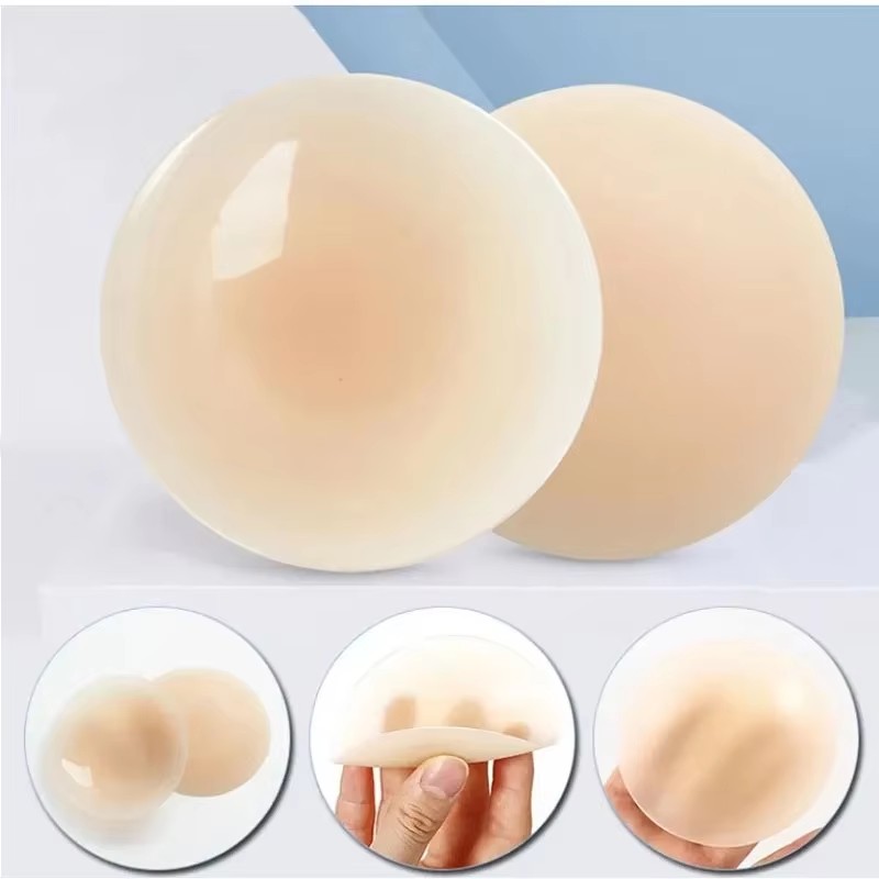 Nipple Cover Pasties - 1 زوج قابلة لإعادة الاستخدام بتلات