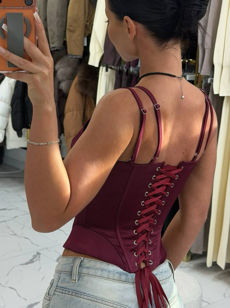توب كورسيه نسائي مثير بدون حما - مراجعة Strapless Bra Backless وسعره