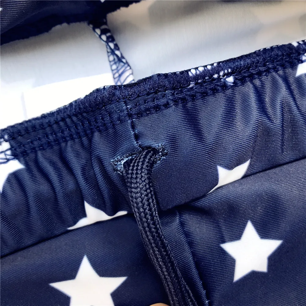 سروال سباحة بنمط النجوم للأطفا - مراجعة Boyshort Underwear وسعره