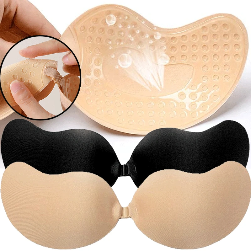 أغطية حلمات الثدي اللاصقة القا - مراجعة Push Up Bra Padded وسعره